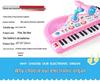 37-Key Children's Educational Electronic Keyboard with Microphone - Girls' Music Piano Toy