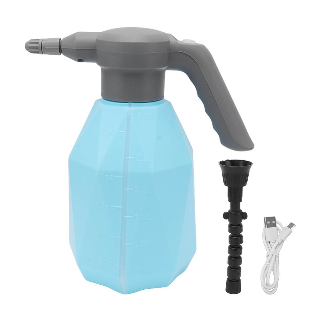 Electric Spray Bottle Plant Mister for Indoor Outdoor Plants 3L Automatic Watering Can Rechargeable Battery Powered