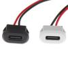 2Pin USB-C Type C Female Socket Charging Interface Waterproof USB Connector Direct Compression Female Base With Welding Wire