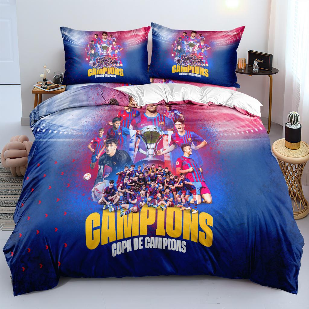 Star Bedding Three-Piece Set 90-120G Abrasive Cloth 3D Digital Printing