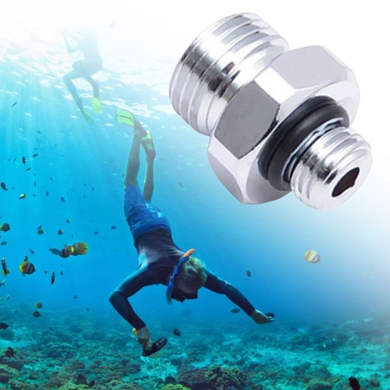 High Pressures Port Adapters Low High Pressures Scubas Diving Swivels Connector for Safe Equipment Integration