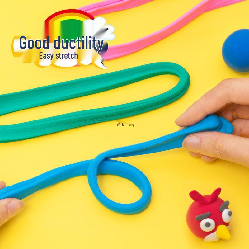 36-Color Play Dough Set: Food-Grade Space Clay for Kids