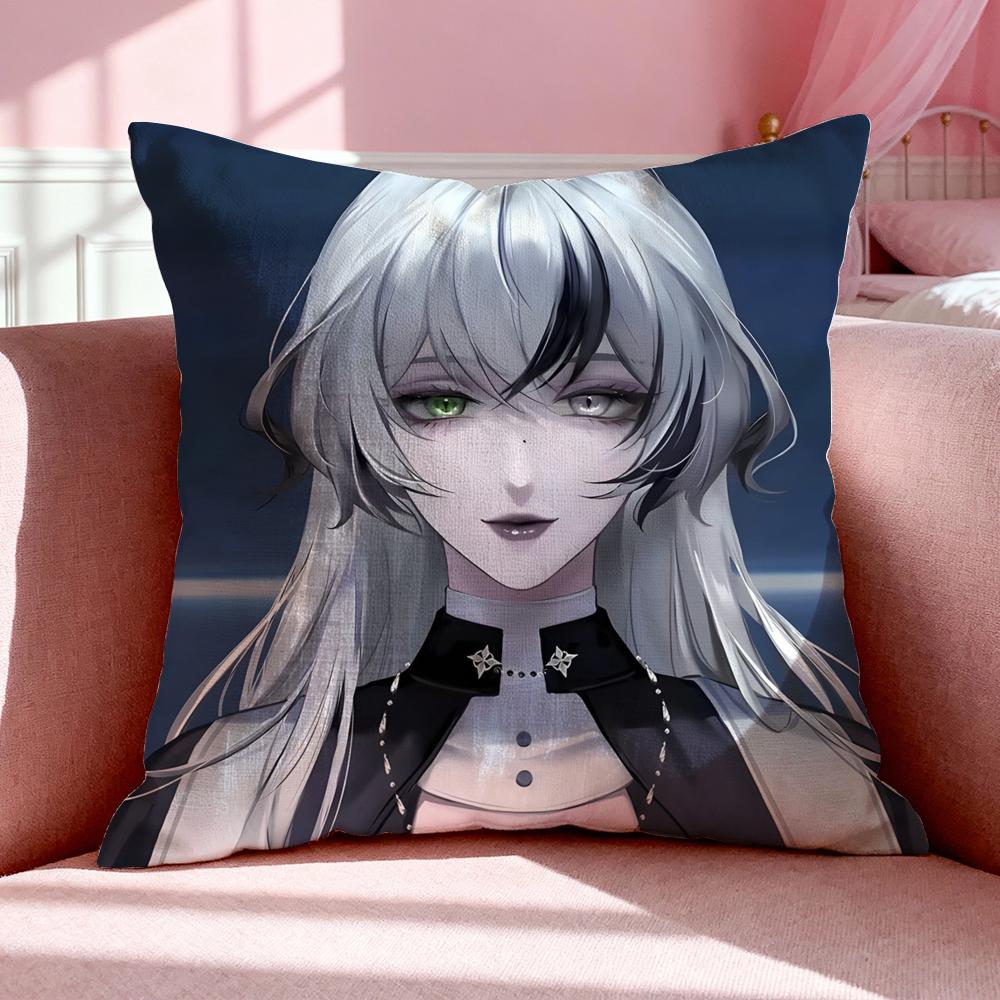 Game P-Path To Nowhere Cushion Cover Breathable Linen Pillowcase Summer Odorless Eco-Friendly Invisible Zipper Washable