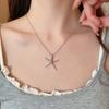 Beach Sea Series Bohemian Starfish Choker Shell Pearl Shell Pearl Chain Necklace  Girls Couple