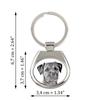 Border Terrier - brelok z psem, brelok z nadrukiem, personalizowana zawieszka od marki Art-Dog