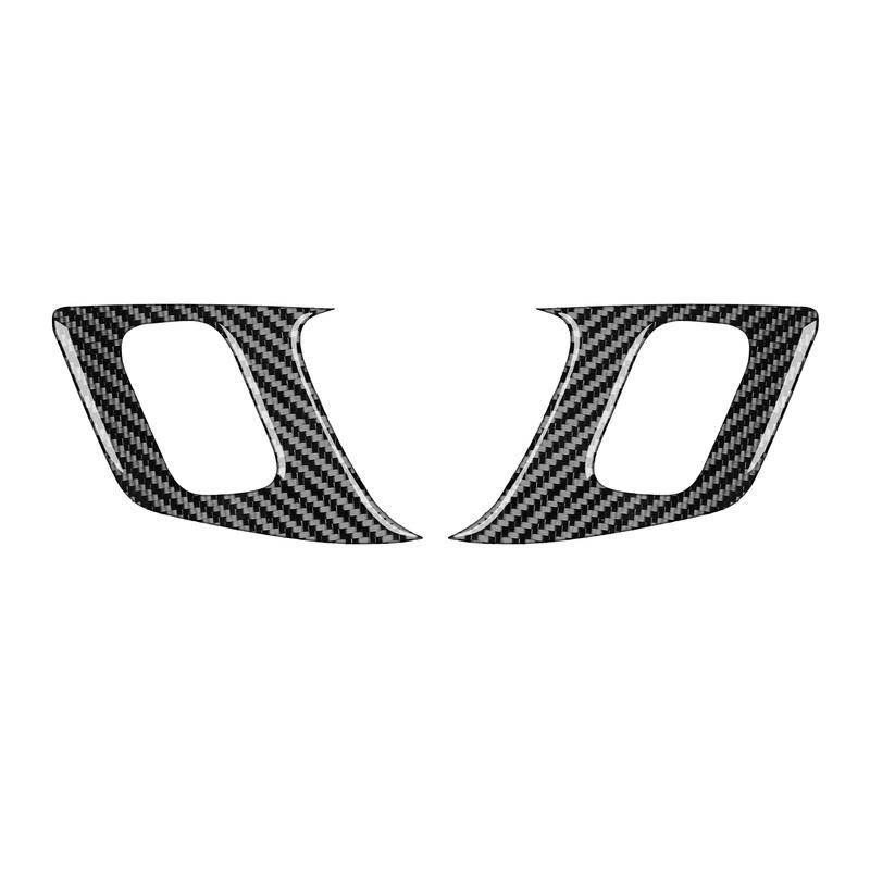 For Ford Transit V363 2024 2025 Carbon Fiber Inner Door Lock Button Switch Panel Cover Decorative Car Accessories Sticker