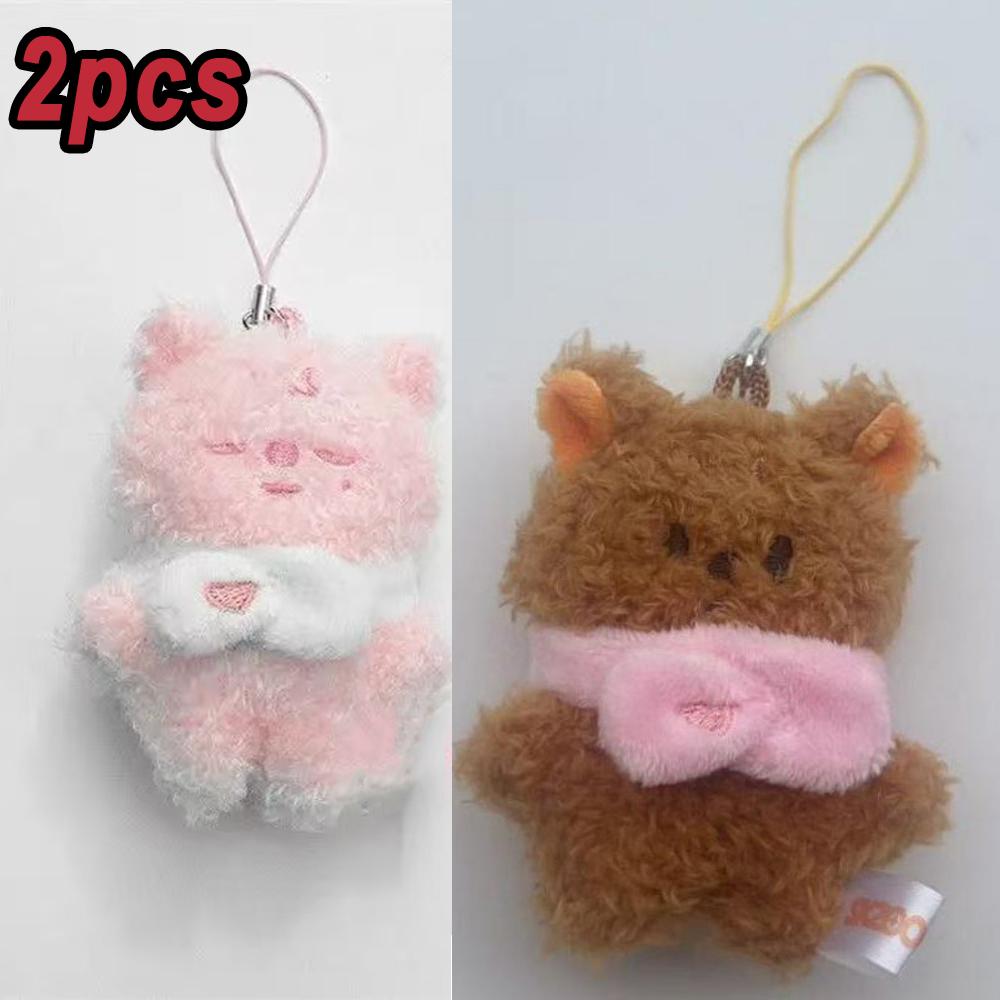 .*New Styles Mini Straykids Keychain Plush Doll Pendant FM Doll Creative Doll Bag Pendant Children's Fans Cute Gift