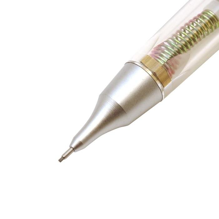 [Mannen CIL] Kelly Sharpened Pencil Limited Color 0.5mm [Silver/Clear] Silver, Silver