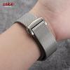 Luxury Stainless Steel Watch Bracelet Silver Milanese Mesh Watch Band Quick Release 20mm 22mm Straps for Omega Seamaster 007