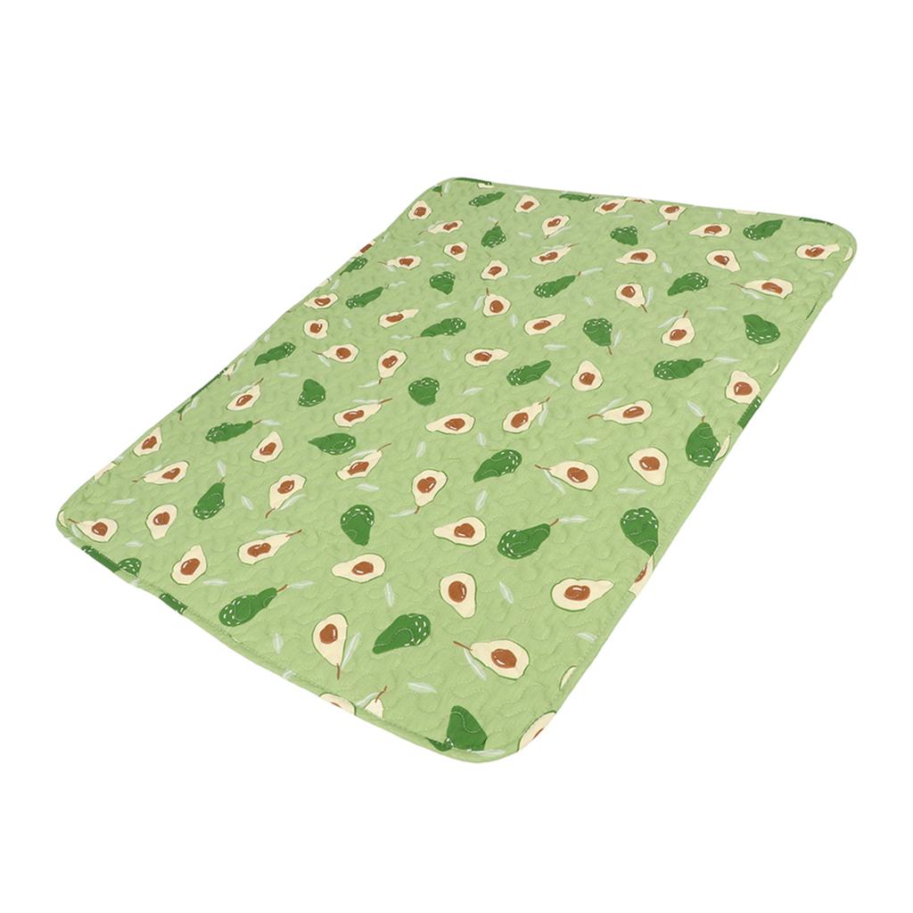Pet Sleeping Mat Soft Cotton Super Absorbent Warm Comfortable Prevent Slip Pet Bed Mat for Spring Autumn