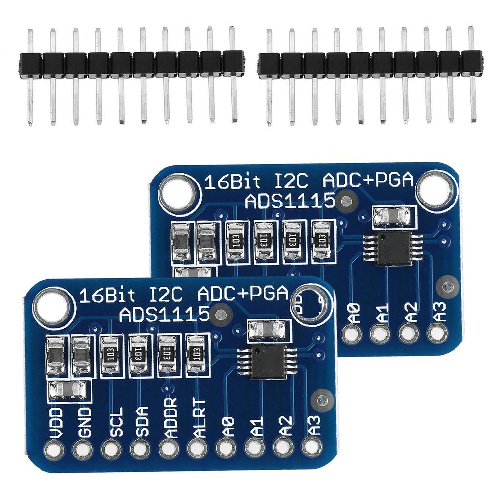 16 Bit I2C  , Analog to Digital Converter Module with Programmable Gain Amplifier, for   Controller Development Board