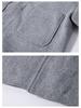 Cross2025 Herren Oversized Winter Woll Arbeitsjacke