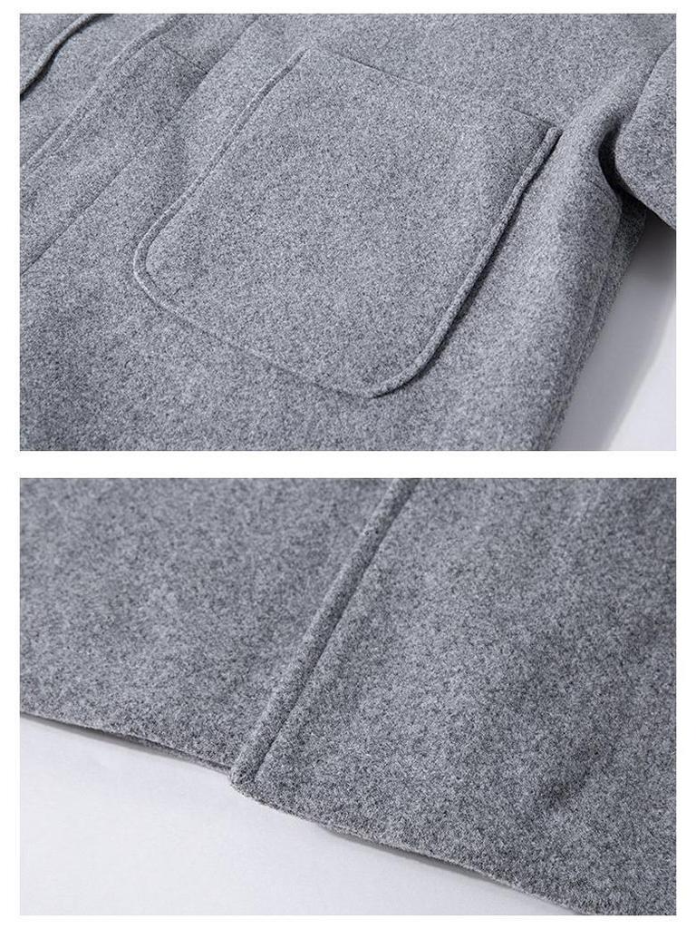 Cross2025 Herren Oversized Winter Woll Arbeitsjacke
