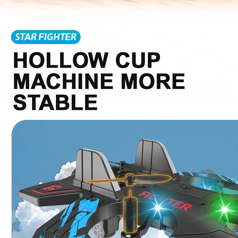 Gravity-Sensing Foam Drone: Stunt-Ready, Anti-Collision, Fall-Resistant 4-Axis Aircraft