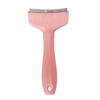 V-Tooth Deshedding Comb Pet Hair Removal Grooming Brush 1mm Teeth Shedding Comb with Ergonomic Handle for Dogs Cats