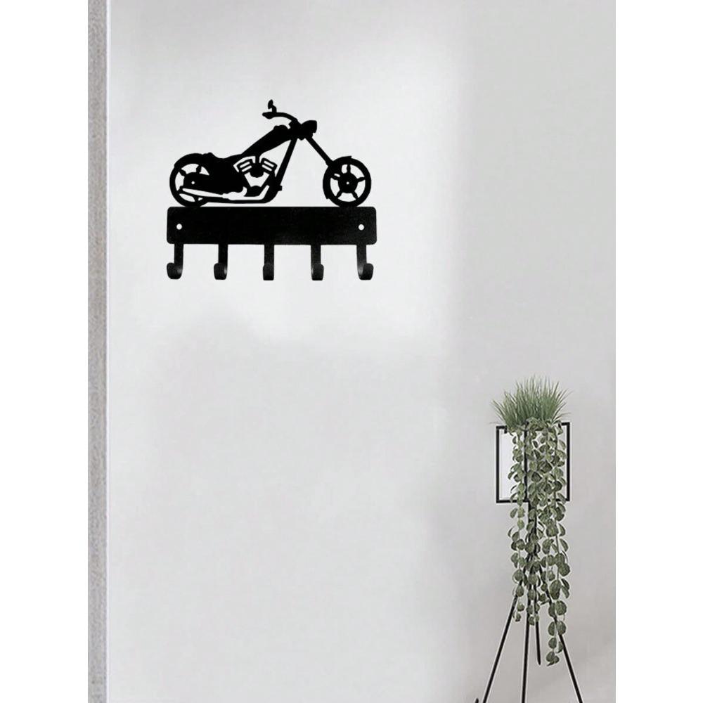 Metal Motorcycle Key Holder Wall Mounted Rack Home Entryway Organizer 1 Piece