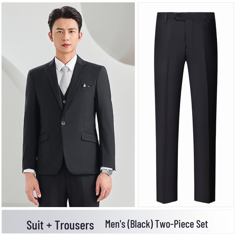 Professional Suit Sets: Women's Jackets & Men's Formal Interview Wear for Hotel Managers and Business Companies