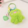Cute Monsters Plush Keychain Uniqu Stuffed Doll Keyring for Kid Adult Keyring Decoration Green Monsters Pendant Keychain