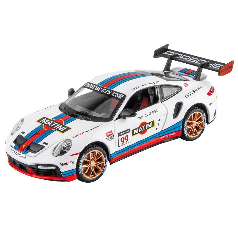 

1/32 Porsche 911 GT3 RSR Le Mans литой спортивный автомобиль модель литой металлический игрушечный гоночный автомобиль модель симуляция коллекция детская игрушка подарок
