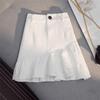 2024 Women's Trendy High-Waist Ruffle A-line Skirt - Spring & Autumn Collection