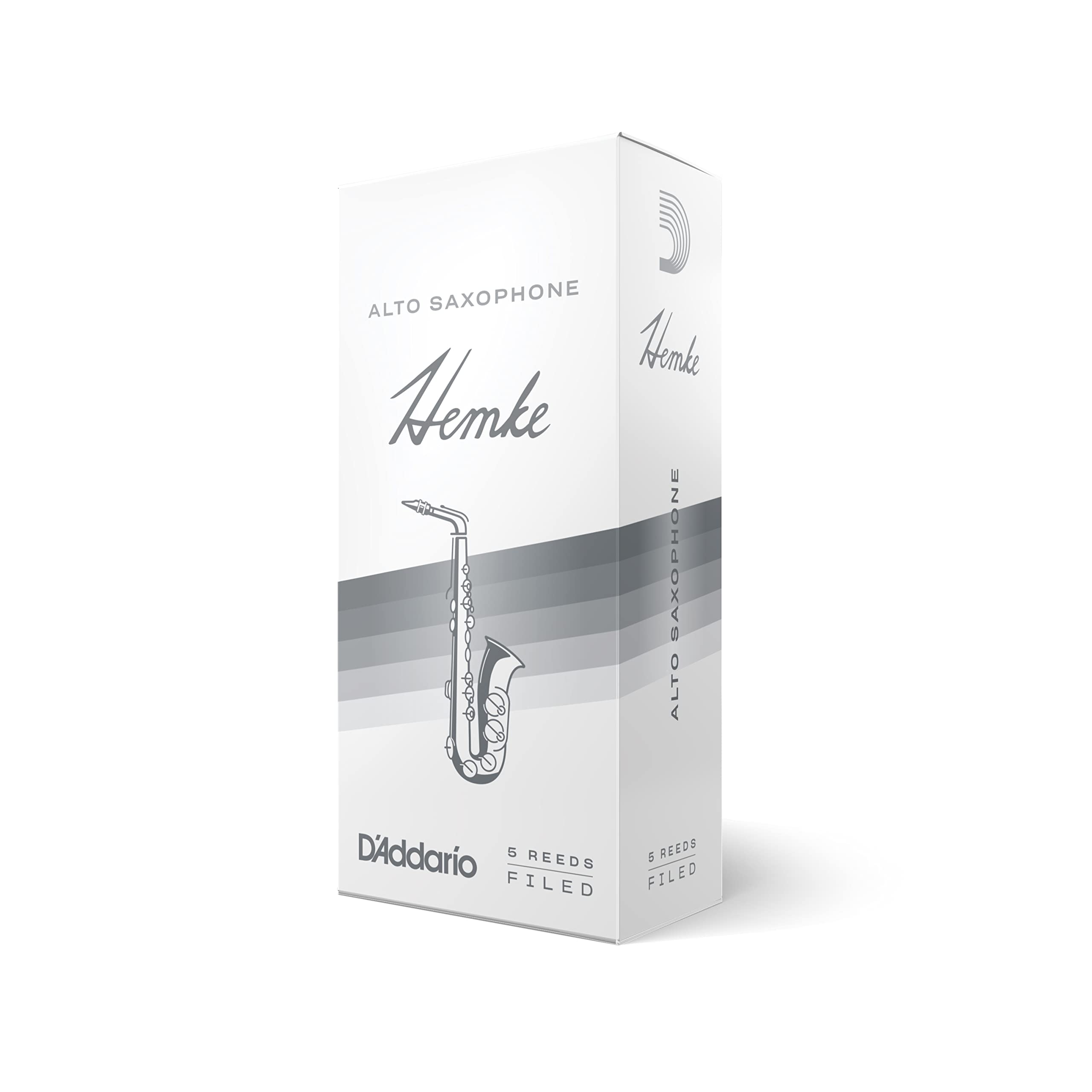 

Rico D Addario WoodWinds D Addario Reed for Alto Saxophone FREDERICK L. HEMKE RHKP5ASX250 [Hardness: 2.5] 5 pieces []