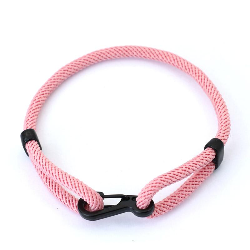 Bracelet Corde Réglable Unique Unisexe Noir Boucle Aventure Extérieure Bracelet Chanceux Rouge Bracelet Couple Bijoux Amitié Cadeau
