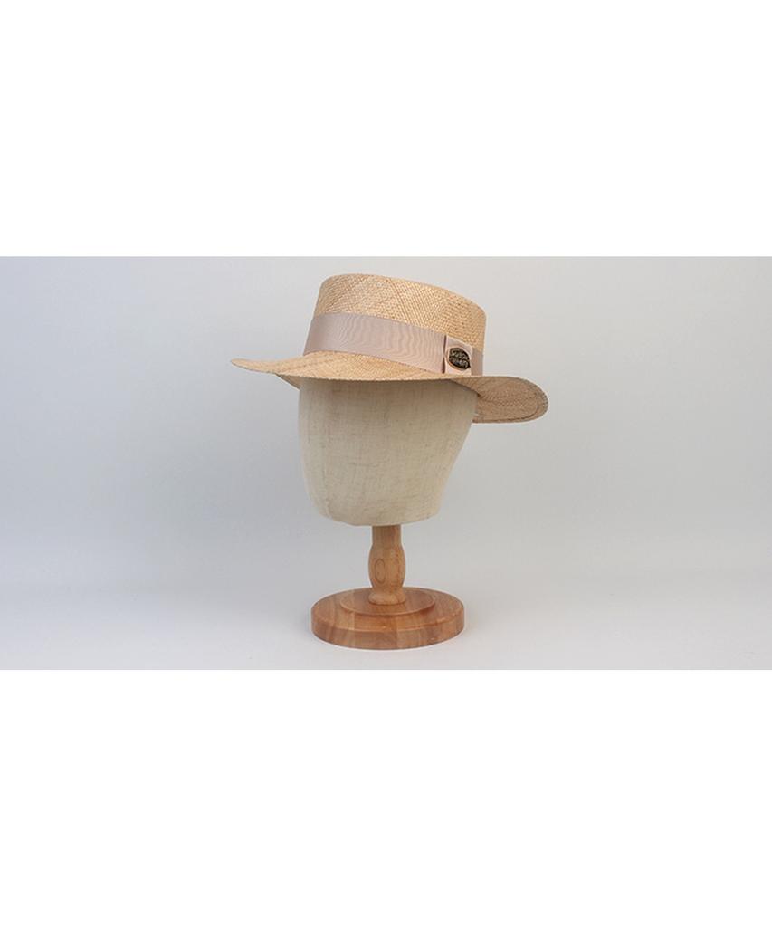 Yunibeosyeolkemiseuteuli Ivory Line Bau Flat Fedora Panama Hat
