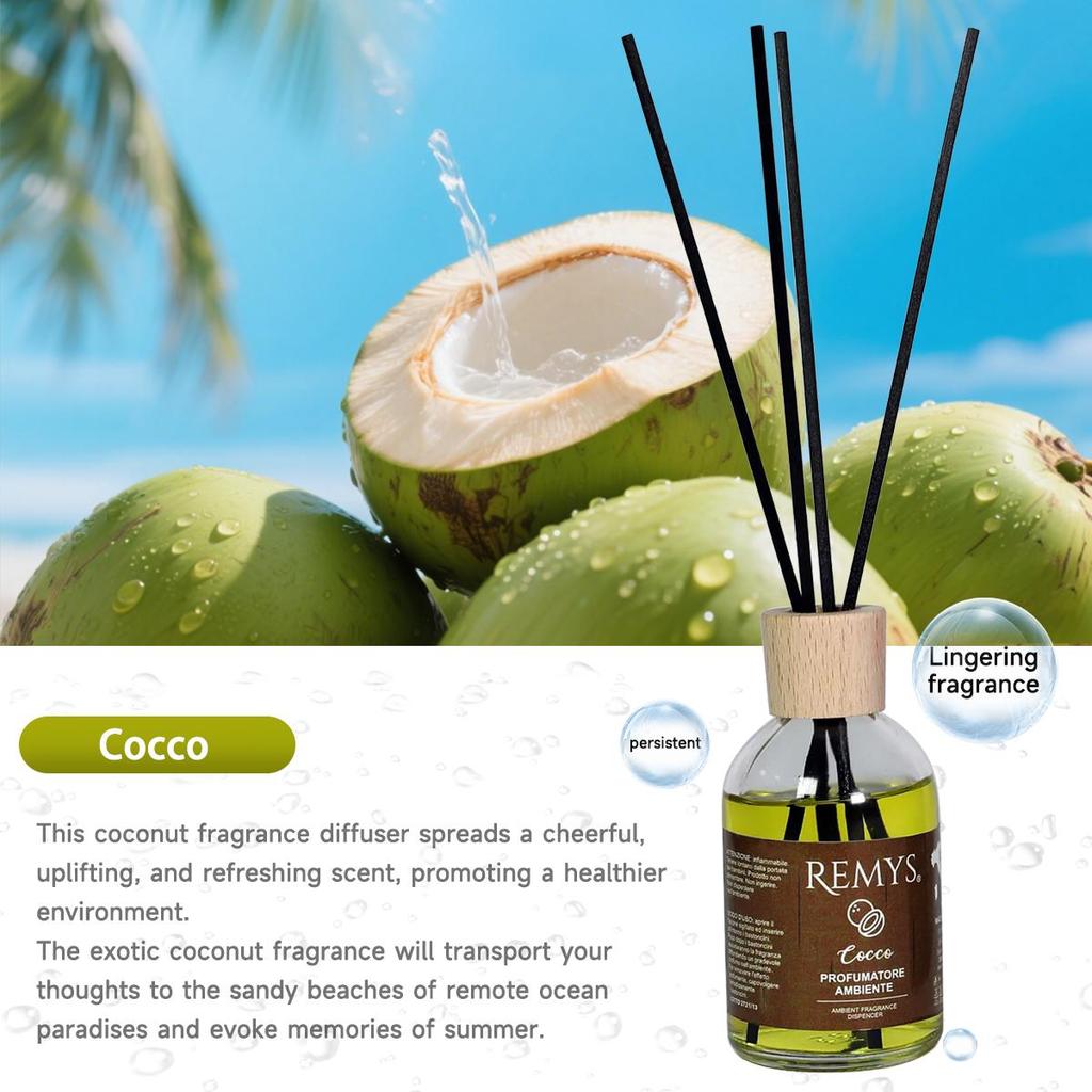 Reed Diffuser Set / Perfume/Scent Diffuser with Sticks Home Fragrance Reed Diffuser for Bedroom Bathroom Home Decoration
