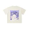 260 GSM Double Yarn 32 Count 100% Cotton Solo Leveling V19 Print Unisex Heavy Cotton T Shirt