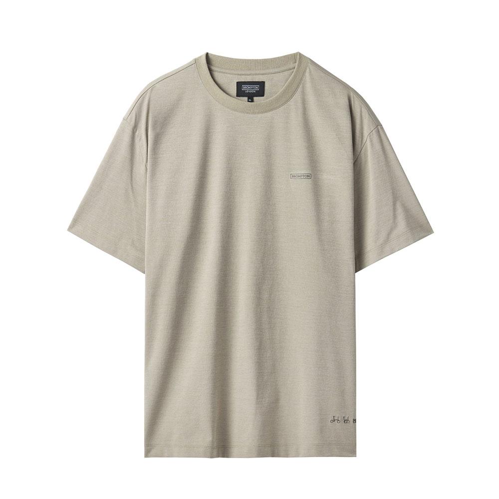 Brompton London Eco Half Sleeve T-Shirt - Beige - (P242Uts124) Beige/090