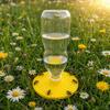 Automatic Water Dispenser for Bees, Chicks Water Feeder, Bee Water Dish, Compatible with Standard Plastic Bottles for Garden Backyard (Bottle Not