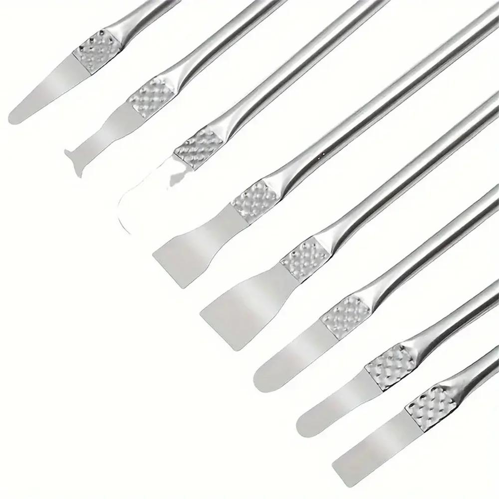 8pcs/set CPU Separation Glue Removal Knife Prying Disassembly Kits IC Chip Repair and Removal Tool Kits Repair Shell Removal