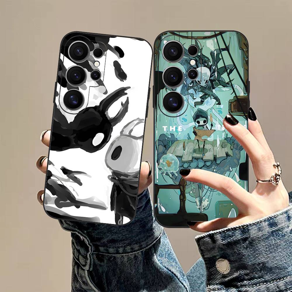 Popular Game H-Hollow K-Knight S-Silksong Phone Case For Samsung S 24 fe 25 Ultra plus 20 lite 21 30 22 23 24 22 Ultra 5G Fundas