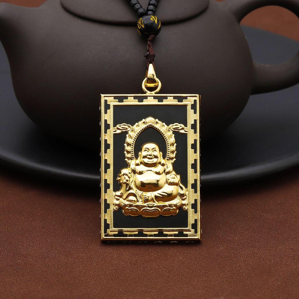 Elegant Natural Hetian Jade Necklace with Gold and Xiuyan Jade Pendant - A Fashionable and Timeless Gift for Women