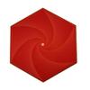 Lustiges Anti-Stress Fraktal Fidget Sechseck Tragbarer Spiel-Sensorik-Spielzeugwürfel Fidget-Spielzeug Sechseck Pla 3D-Druck Sechseck Fidget-Spielzeug