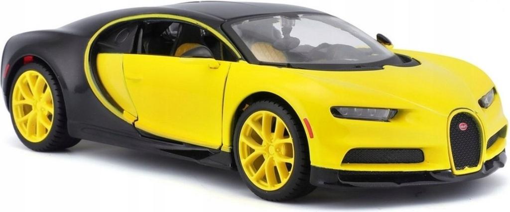 Bugatti Chiron Gelb 1:24 Maisto Modell 31514