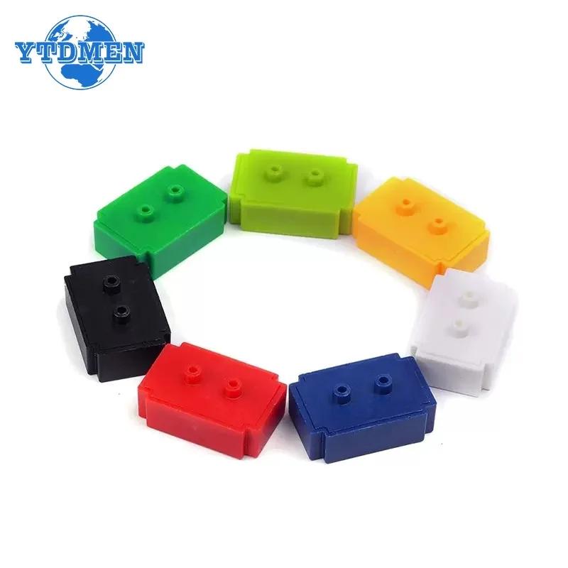 7PCS Mini Lötfreies Steckbrett ZY-25 ZY-55 Steckbrett Leiterplatte Testboards Lötfreies DIY Elektronik-Kit