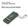 ISE MOUNT Triple Frequency Survival Whistle: High-Pitch Emergency Whistle for Camping & Disaster Relief