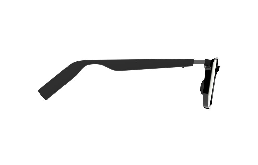 TAKAYUKI H2C Smart AI Glass Bone Conduction Headphones, Compatible With Sunglass Lens, Multifunction Calling H2Q-H2C