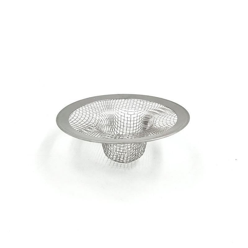 Large, Medium and Small Size Stainless Steel Draining Nets, Water Leakage Sink Filter Net, Residue Filter Net, Draining Straw Hat Floor Drain