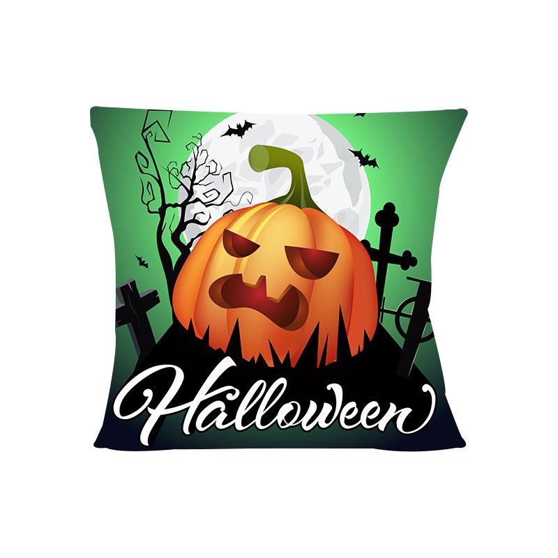 Copricuscino da divano zucca di Halloween nordico