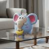 Pulling Rope Car Inertial Sliding Game Animal Clockwork Toy Pull Line Elephant Toy  Toddler