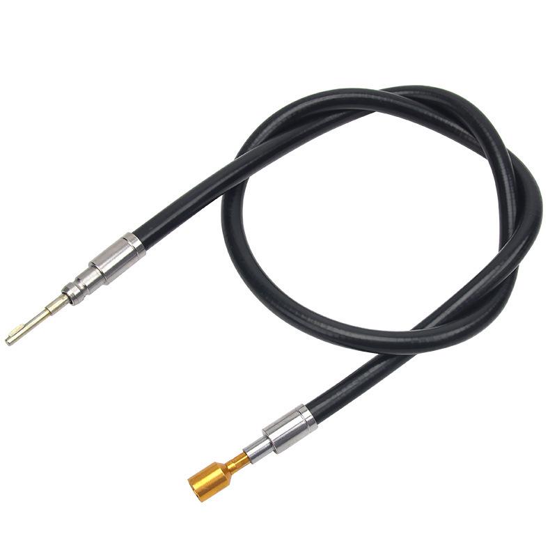 Flexible Shaft Extension for Hanging Grinder with Stainless Steel Core and Rubber Hose