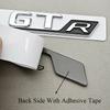 3D ABS Chrome Car Letters Badge Rear Trunk Logo GT R Sticker Emblem Decals For Mercedes Benz GT GT R Tail Marking Accessories