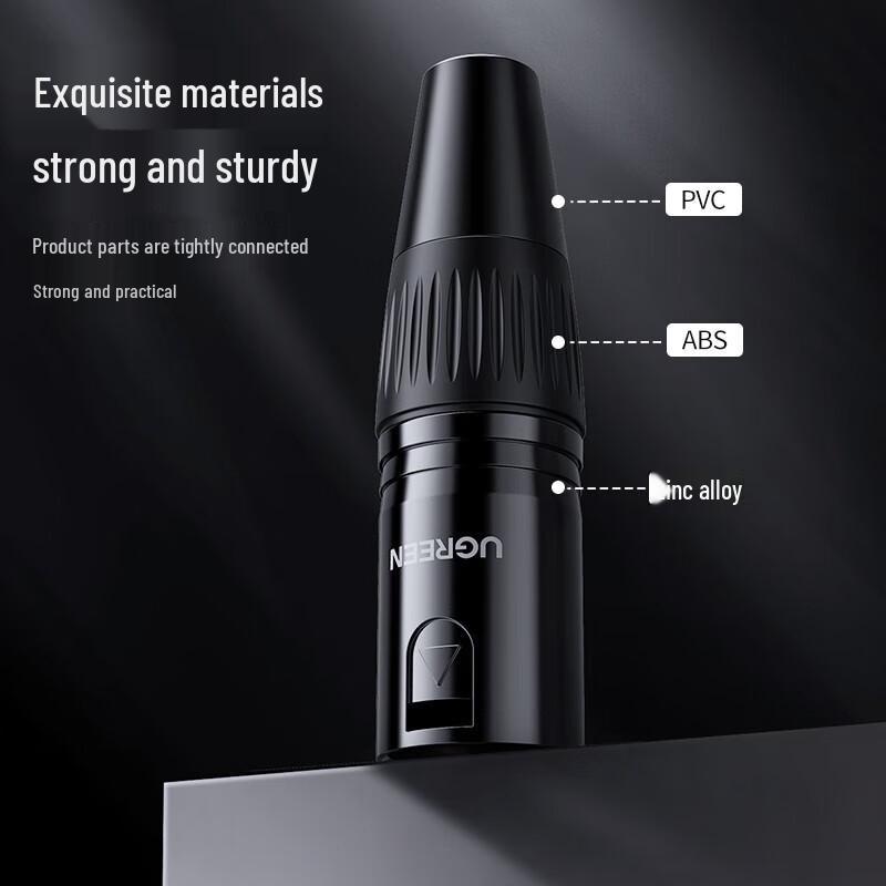 Ugreen XLR Male Microphone Audio Plug