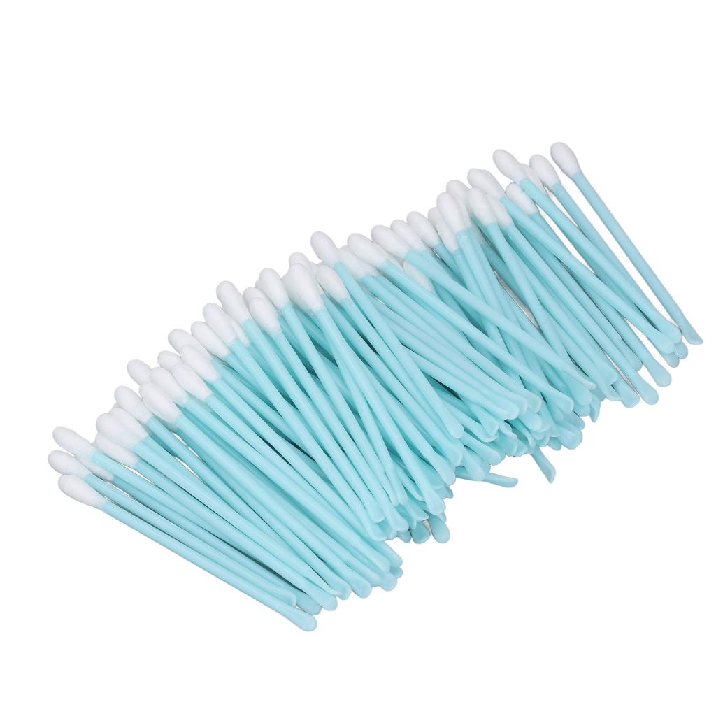 100PCS 2 in 1 Cotton Swabs Double Head Cleaning Ear Scoop Cotton Swab Disposable Makeup Remover Tool with Storage Box