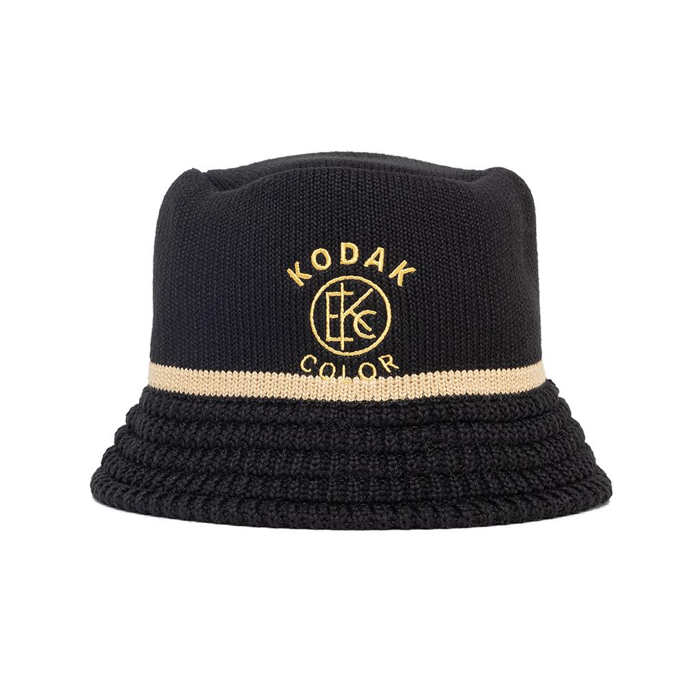 KODAK Kodak Color Knit Bucket Hat Black