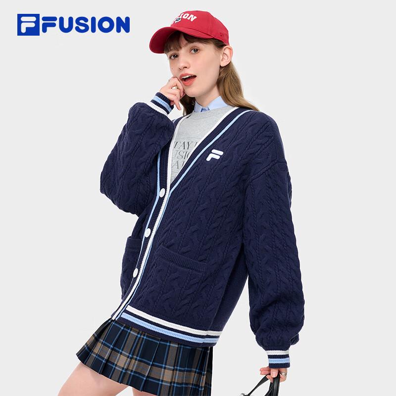 FILA FUSION Women s V-Neck Knitted Cardigan XS