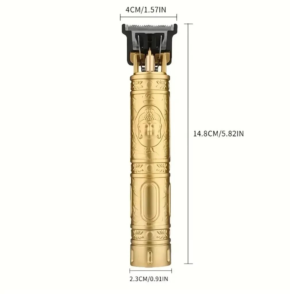 T9 Vintage Hair Clipper Portable Hair Cutting Machine USB Fast Charging Shaver Barber Cordless Hair Trimmer For Men's Barbe