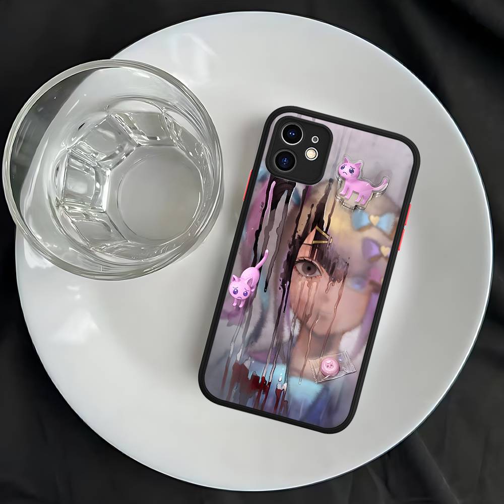 N-Needy Girl Overdose Game Matte Silicone Phone Cases For IPhone 16 13 15 12 11 Pro Max Plus For IPhone 14 15 Pro